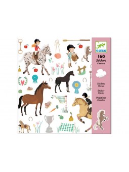STICKERS CHEVAUX