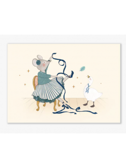 SET DE 3 AFFICHES SOURIS /...