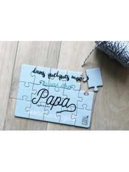 PUZZLE "TU VAS ETRE PAPA"