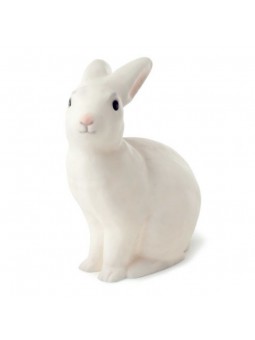 LAMPE LAPIN BLANC